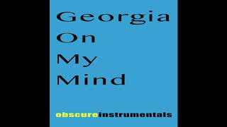 Video thumbnail of "Georgia On My Mind - Allen Stone - Instrumental Karaoke"