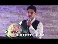 RYAN GARCIA RAW TRUTH ON CAMPBELL KNOCKOUT; HUMBLE SPEECH THANKS "BIG BRO" CANELO AT AFTERPARTY