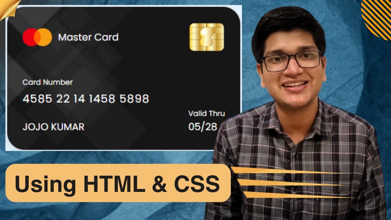 Mini Project using HTML & CSS - YouTube