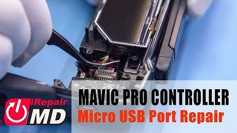 Mavic pro controller USB Port Repair