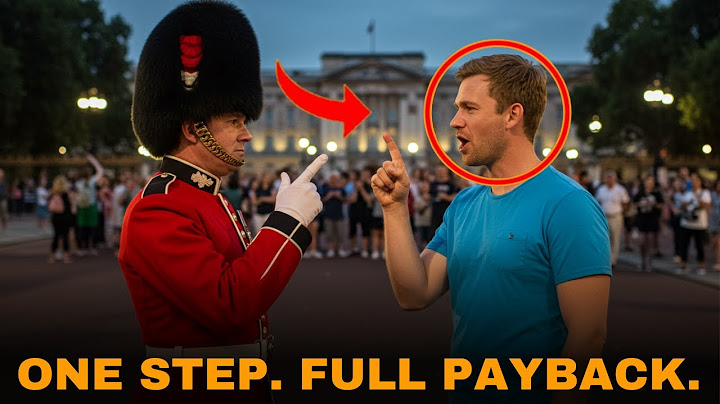 When This Tourist Crossed the Line with the Royal Guard—His Karma Was Savage and Instant!