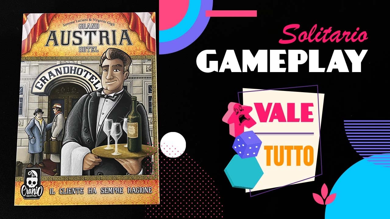 Grand Austria Hotel - Gameplay partita in solitario #93