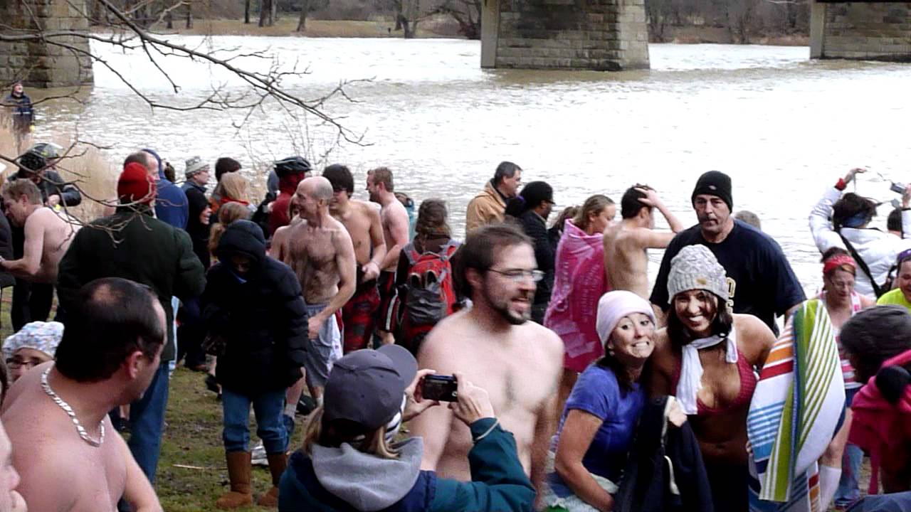 Polar Bear Plunge 2012 Waterville, Ohio YouTube