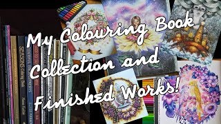My Coloring Books Collection, Finished Pages and WIPs! - 2017 to present | AlexandraColors screenshot 5