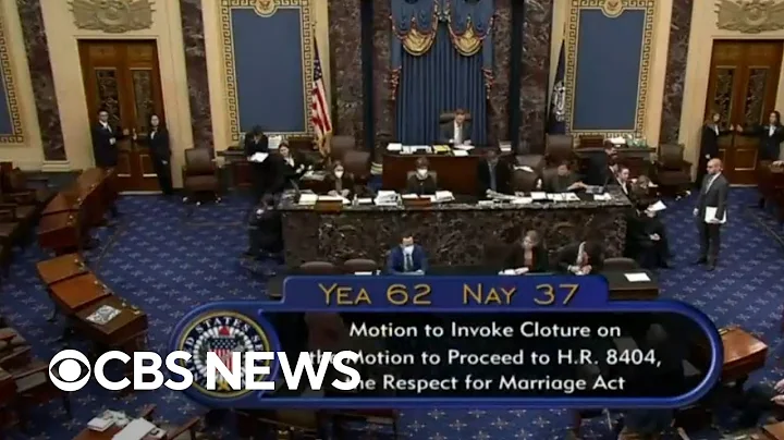 Respect For Marriage Act passes Senate with bipartisan support