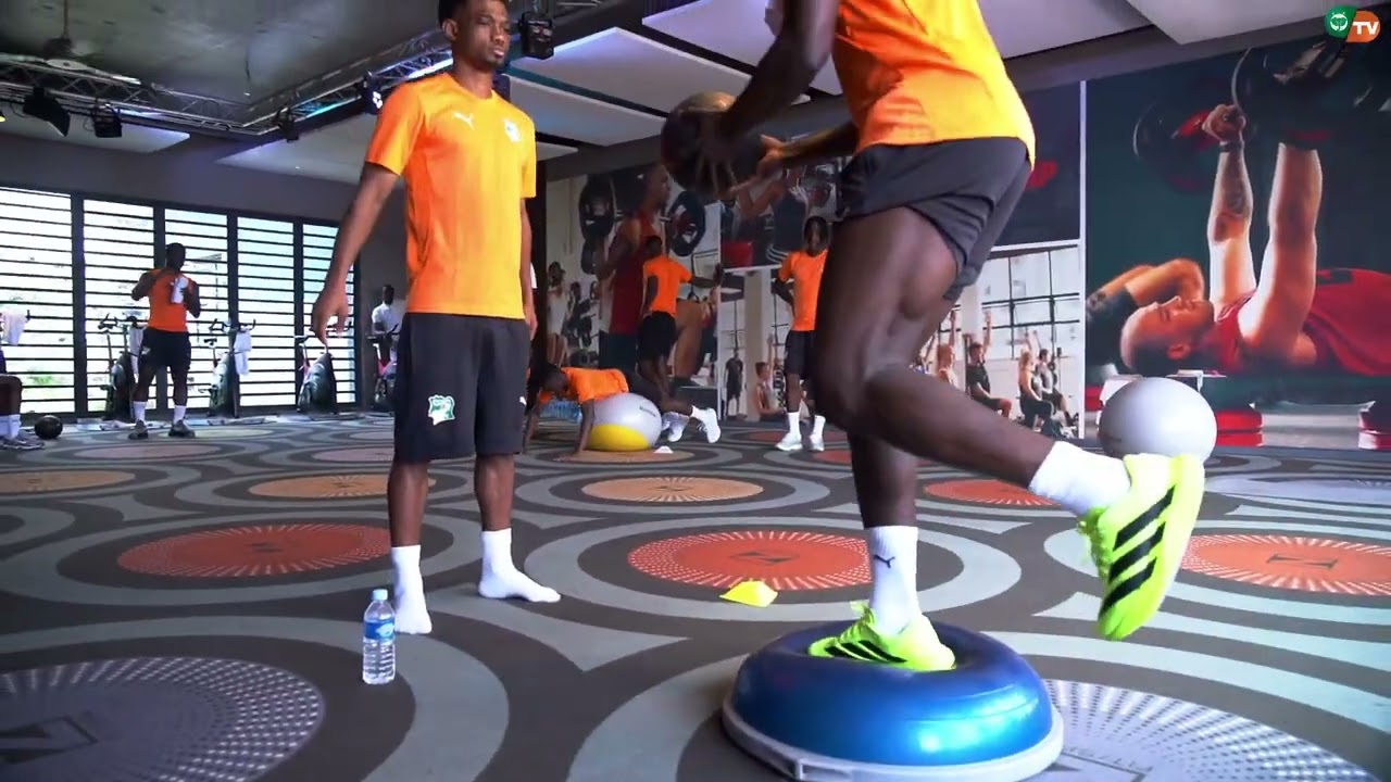 Le Centre de remise en forme et bien-être, Z Fit/Spa situé à Cocody, a reçu les Éléphants, ce mardi 