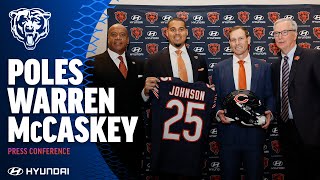 Poles, Warren, McCaskey on hiring Ben Johnson | Press Conference