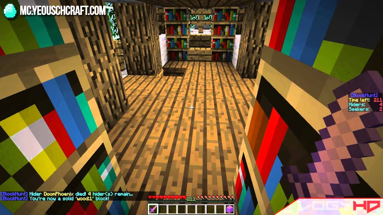 Mini-Games Fun On The YeouschCraft Server│Ep.1