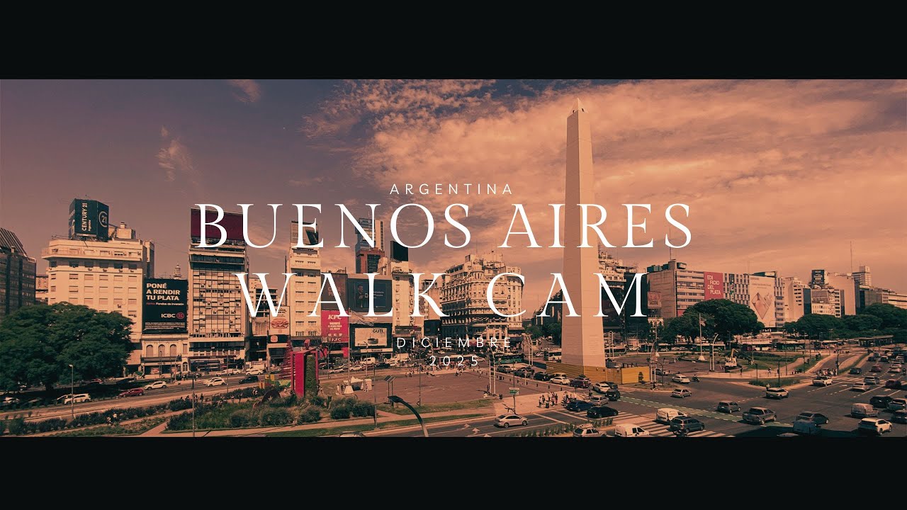 Buenos Aires a pie: 9 de Julio, Corrientes, Microcentro y Puerto Madero 🇦🇷 | Walking Tour