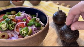 cucumber tomato salad | salad recipes how to make salads
