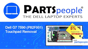 Dell G5-7590 (P82F001) Touchpad How-To Video Tutorial