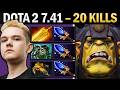 Alchemist with 20 Kills and 4 Aghanims - Dota 2 7.42