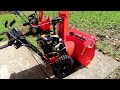 Ariens ST28DLE Deluxe SHO 28 in  Two Stage Electric Start Gas Snow Blower Review