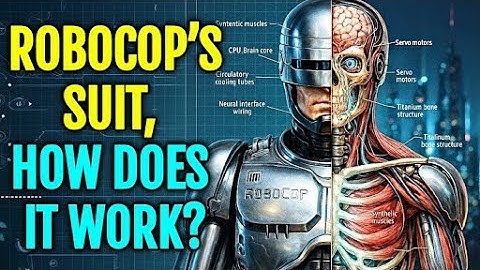 Robocop Suit Explained - How It Stops Body Rot? How Life Support Works? Lithium Batteries? & More!
