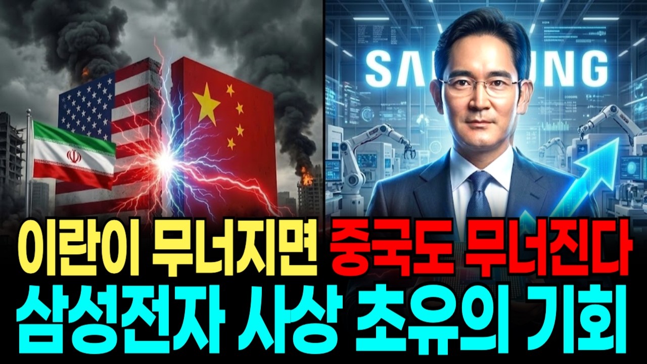 미국 이란 사태가 중국을 무너뜨린다 (삼성전자 주주 필수 시청)