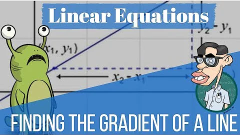 Finding the Gradient of a Line Between Two Points