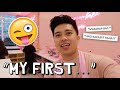 "MY FIRST TIME DOING THIS!! 🙈👅 KAKAININ MO BA?! 🤣" | Kimpoy Feliciano