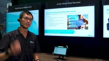 In-Ear Heart-Rate Monitor Demo - electronica 2018