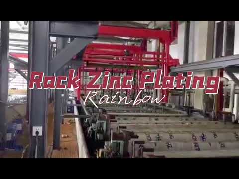 Introduction of Rainbow Rack Zinc Plating Production Line!