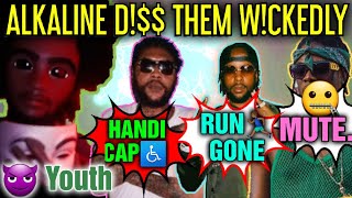 Alkaline @ttacks Vybz Kartel, Popcaan, And Masicka In Hot New Track 'dangerous Youth! TAWCHA.