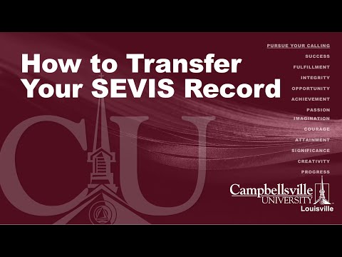 How to Transfer Your SEVIS Record