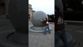 The secret of the rotation of the stone ball weighing several tons!
