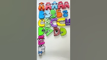 😲 COMPARISONS ALL Alphabet`S Lore A - F #shorts #frenchalphabet