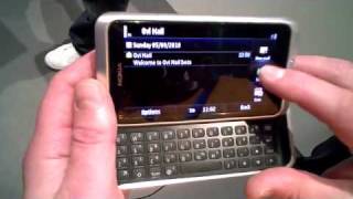 Nokia E7 - Hands-on Video - SymbianZone.us