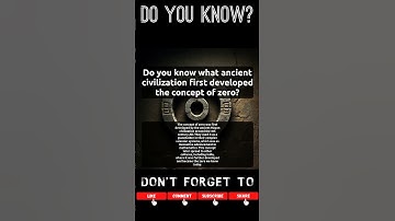 The Ancient Mayans: The First to Discover Zero?