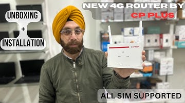 CP Plus 4G WiFi Router Testing and Review||Best wireless 4g router in india  I Accurate It solutions