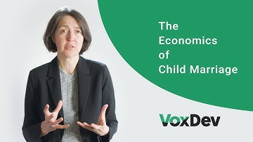 The Economics of Child Marriage