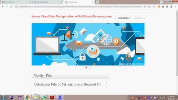 Secure Cloud Data Deduplication with Efficient Re encryption