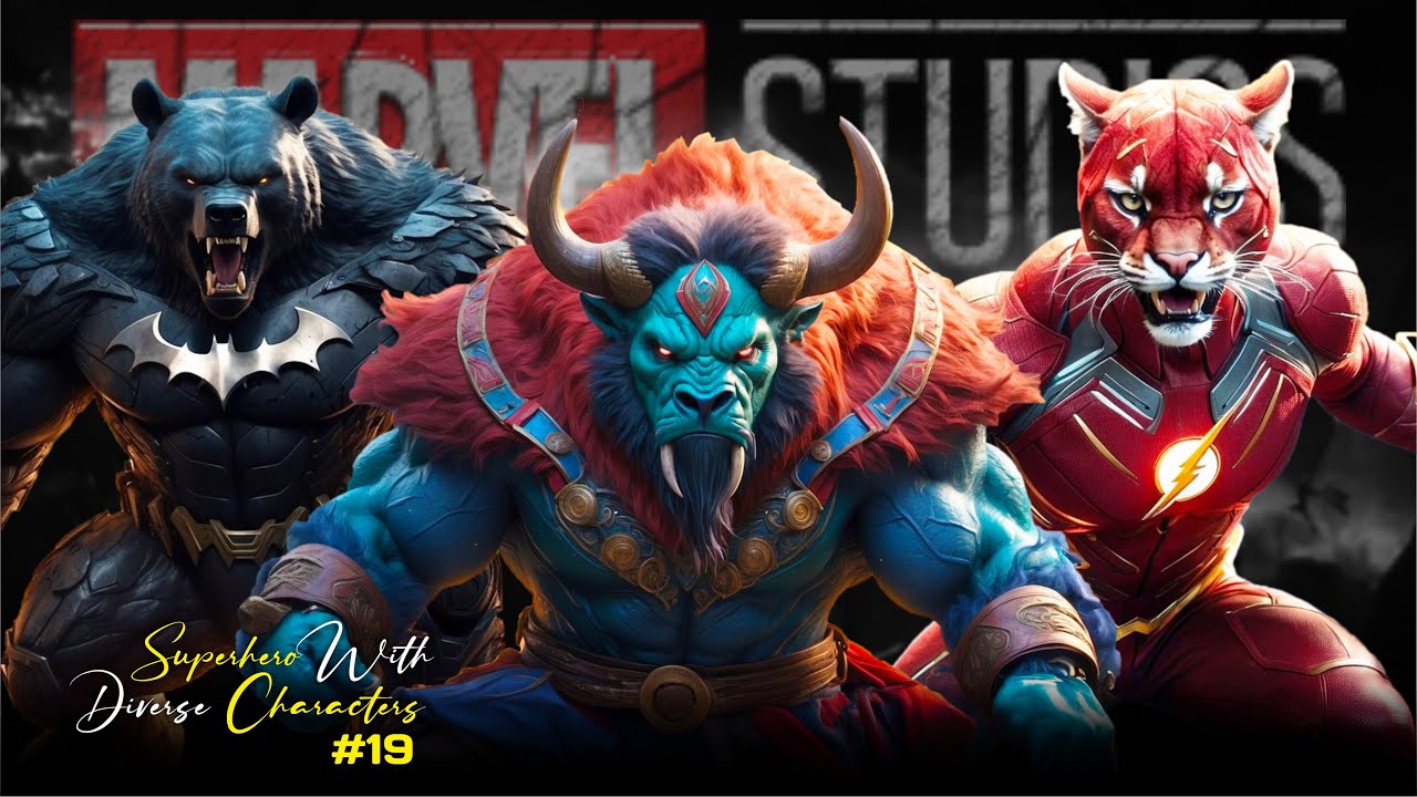 COMPLICATIONS OF MARVEL DC Superheroes But Become INCREDIBLE ANIMAL ...