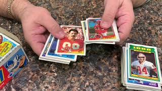1988 Topps Football cello pack unboxing- Bo Jackson, Brian Bosworth rookies