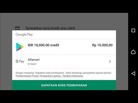 Cara menambahkan metode pembayaran dengan pulsa pada Google Play Store.. 