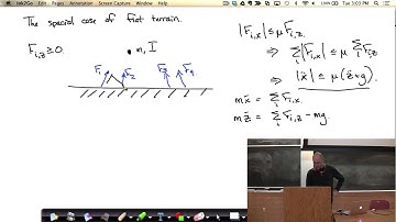 Lecture 15 for MIT 6.832 (Underactuated Robotics)