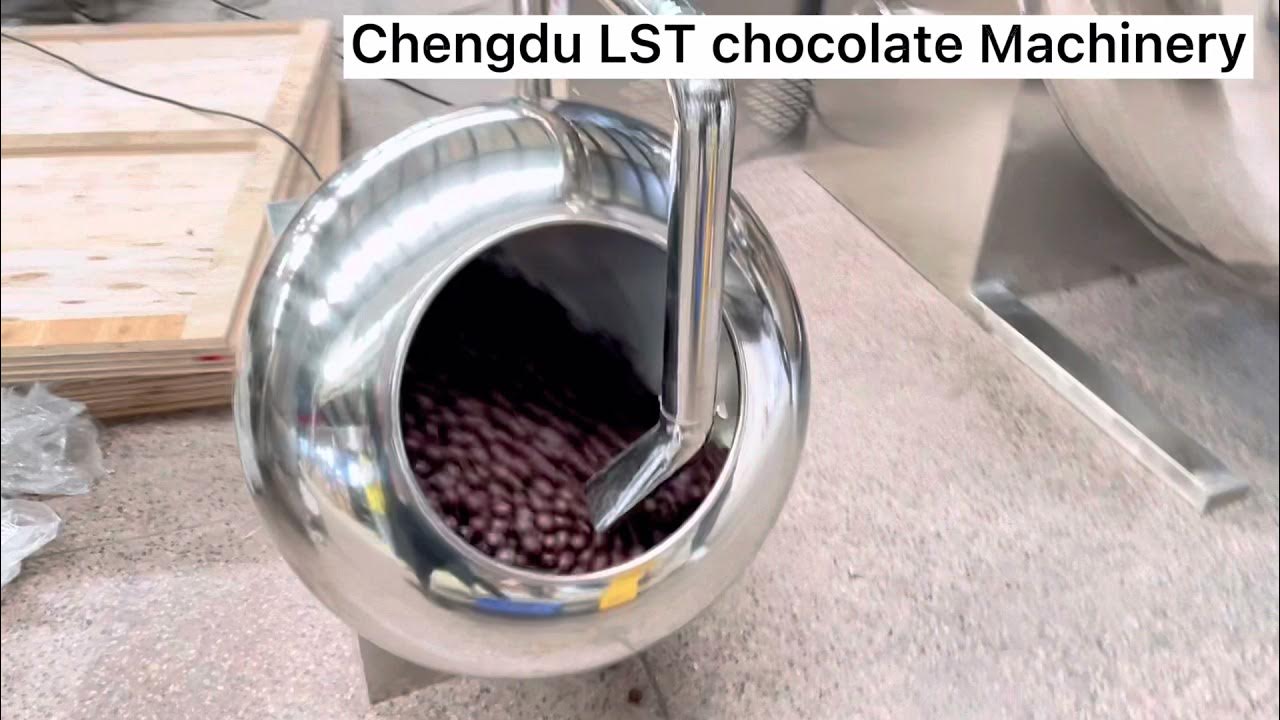 How to coat nuts with chocolate? YouTube