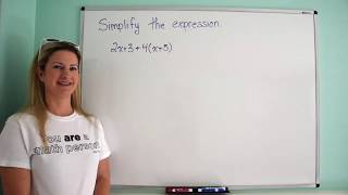 Distributive Property Example 1