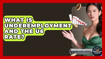What Is Underemployment And The U6 Rate? - Macroecon Experts