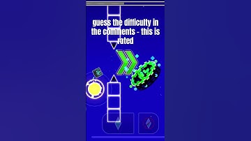 Guess the difficulty #geometrydash #flyxo #geometrydashshowcase #trivia