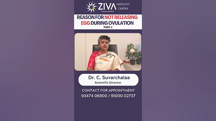 Anovulation || Ovulation Problems || Part 1 || Dr C Suvarchalaa || ZIVA Fertilityy