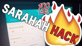 How to Hack Sarahah & Reveal Sarahah Username and Email!