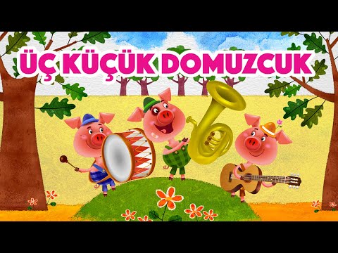 Maşa’nın Masalları - 🐽 Üç küçük domuzcuk 🐷🐷🐷 (Bölüm 13) 📚 Masha's Tales 📚 Maşa İle Koca Ayı