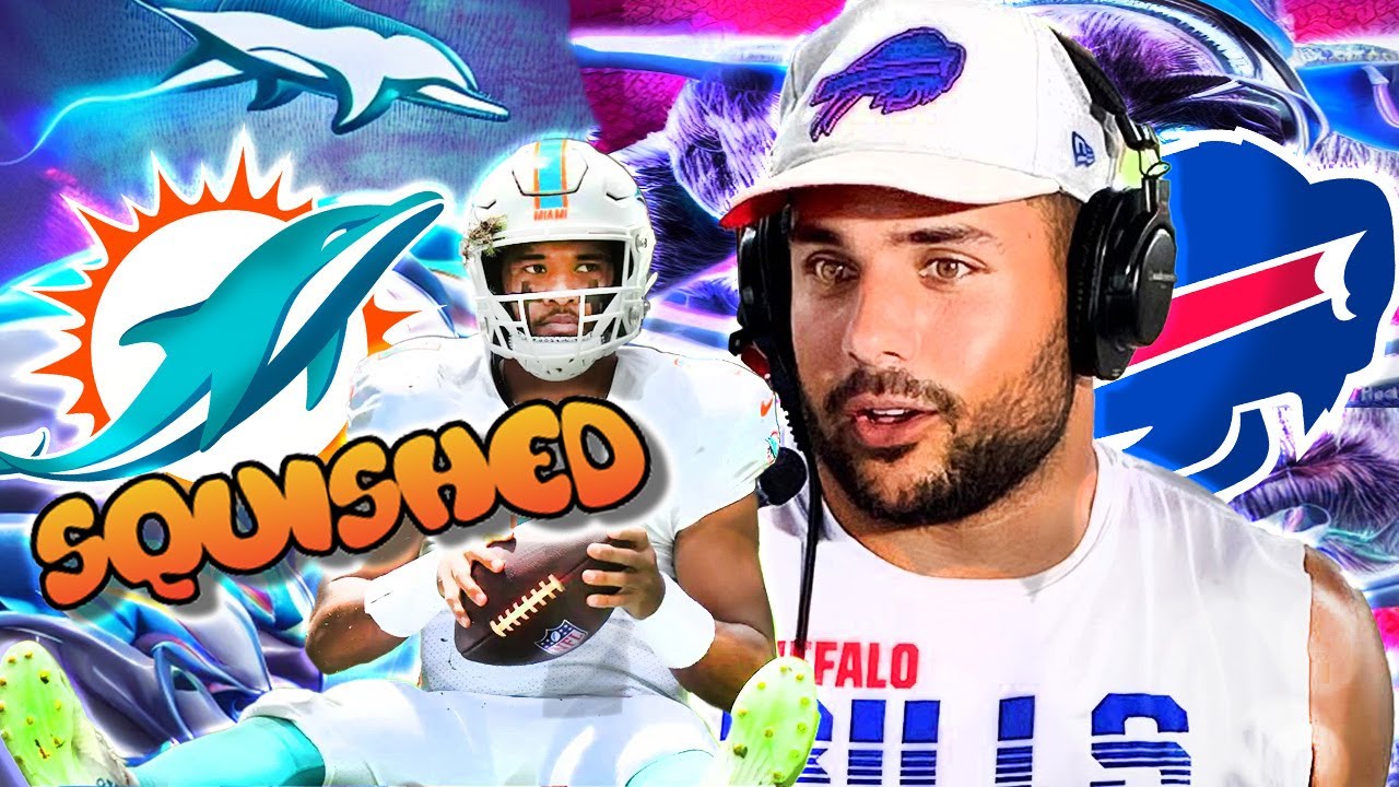 📊🏈 15+ Stats Confirm Buffalo Bills Will SQUISH the Miami Dolphins 🐬