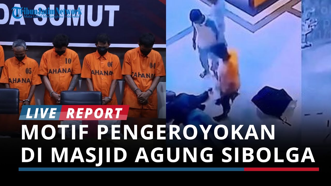 Pengeroyokan di Masjid Agung Sibolga: Motif Karena Pelaku Tersinggung