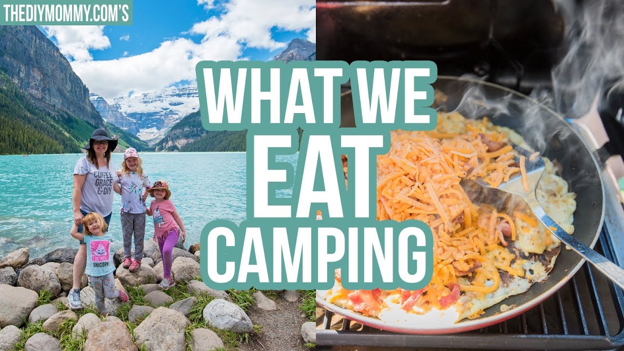 CAMP WITH US! 🌲 What We Eat Camping YouTube