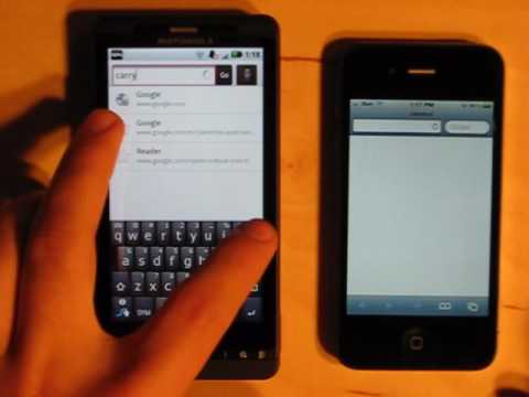 Video: Verschil Tussen Verizon Apple IPhone 4 (CDMA IPhone4) En Motorola Droid X