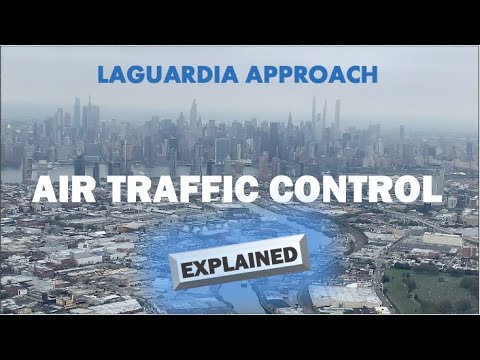 Great Manhattan View to LaGuardia Airport with ATC