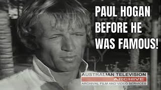 Unseen Paul Hogan Watch Rare Footage Of His Early Characters Before They Were Famous
