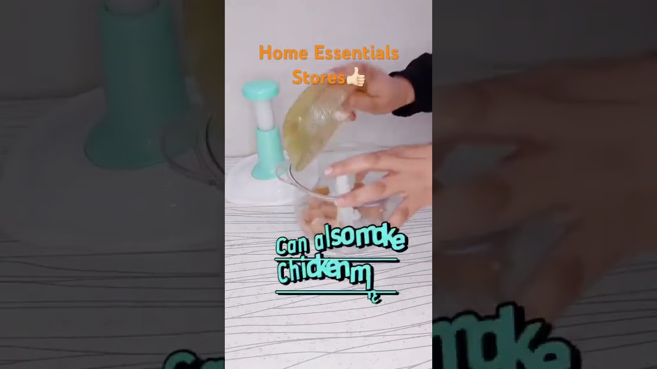 Hand Push Chopper Grinder